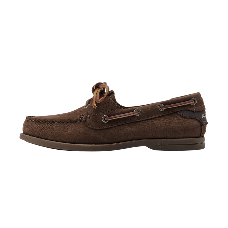 Ariat Antigua Boat Shoe Women's in Chocolate-1